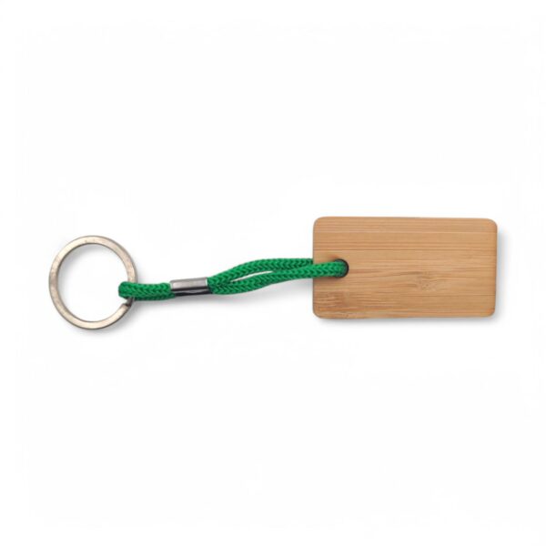 Porte Clef vert Bambou - personnalisable - Atelier Aby - Plérin